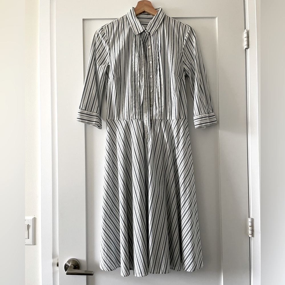 NWOT Benetton Cotton Shirt Dress